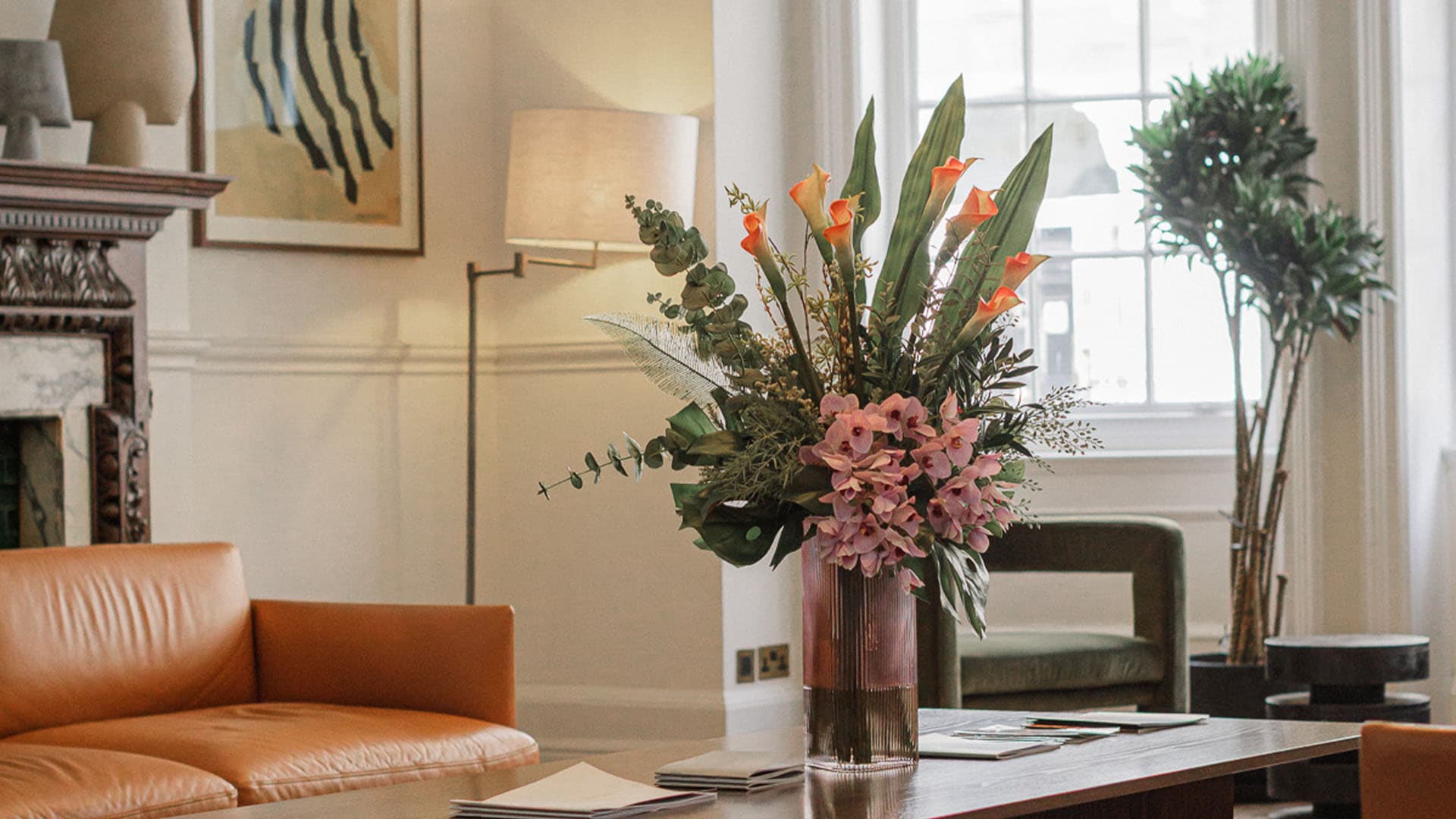 waiting-room-table-flowers